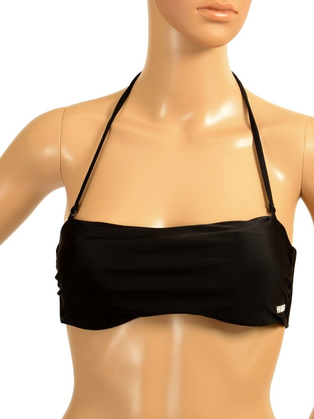 Hugo Boss Women's "Pure Bandeau" Black Padded Swim Top Bandeau Bra US S IT 40